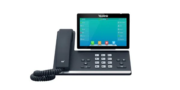 Yealink T57W business desk phone with touchscreen
